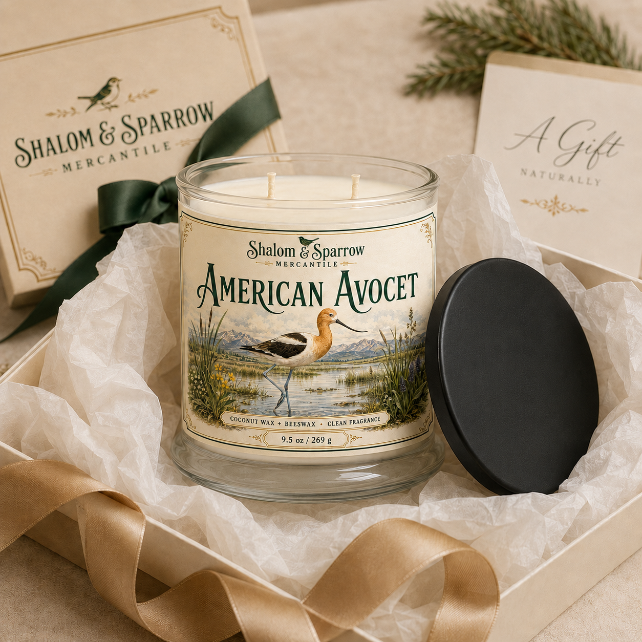 Candles inspired by nature, places, and home.